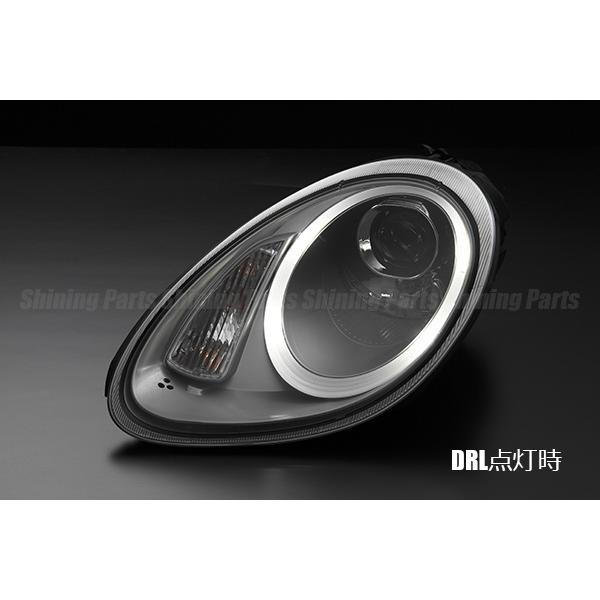 在庫処分 ポルシェ 987ボクスター 前期 987 ケイマン LED ヘッドライト 