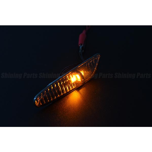 高輝度4LED BMW E81/E87/E82/E88 LEDサイドマーカー スモーク｜shiningparts03｜03