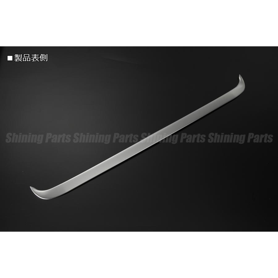 S320V/S330V ハイゼット カーゴ バックドア アッパー ガーニッシュ [鏡面仕上げ] ステンレス製 両面テープ施工済み リア トリム ウィンドウの画像