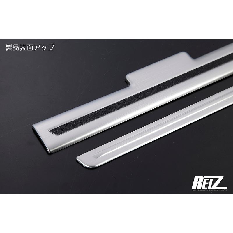 MR52S/MR92S ハスラー スカッフプレート 8ピース へアライン仕上げ ステンレス製 保護 ステップ カバー MR52S/MR92S ハスラー スカッフプレート 8ピース へアライン仕上げ