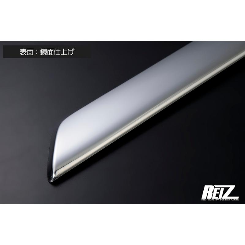 S700W/S710W アトレーデッキバン 鏡面 フロントバンパー アンダーカバー メッキ調 検) メッキモール トリム ステンレス リップ スポイラー_4