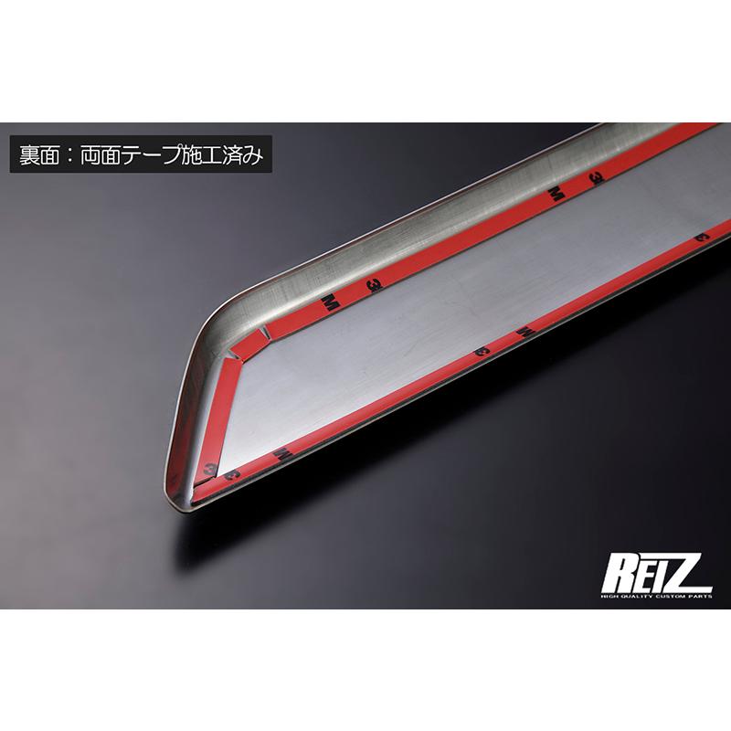 S700W/S710W アトレーデッキバン 鏡面 フロントバンパー アンダーカバー メッキ調 検) メッキモール トリム ステンレス リップ スポイラー_5