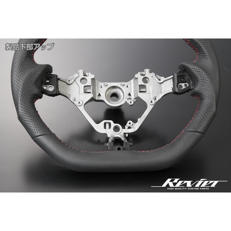 130系 マークX GR/GRMN オールレザーステアリング D型ガングリップ形状
