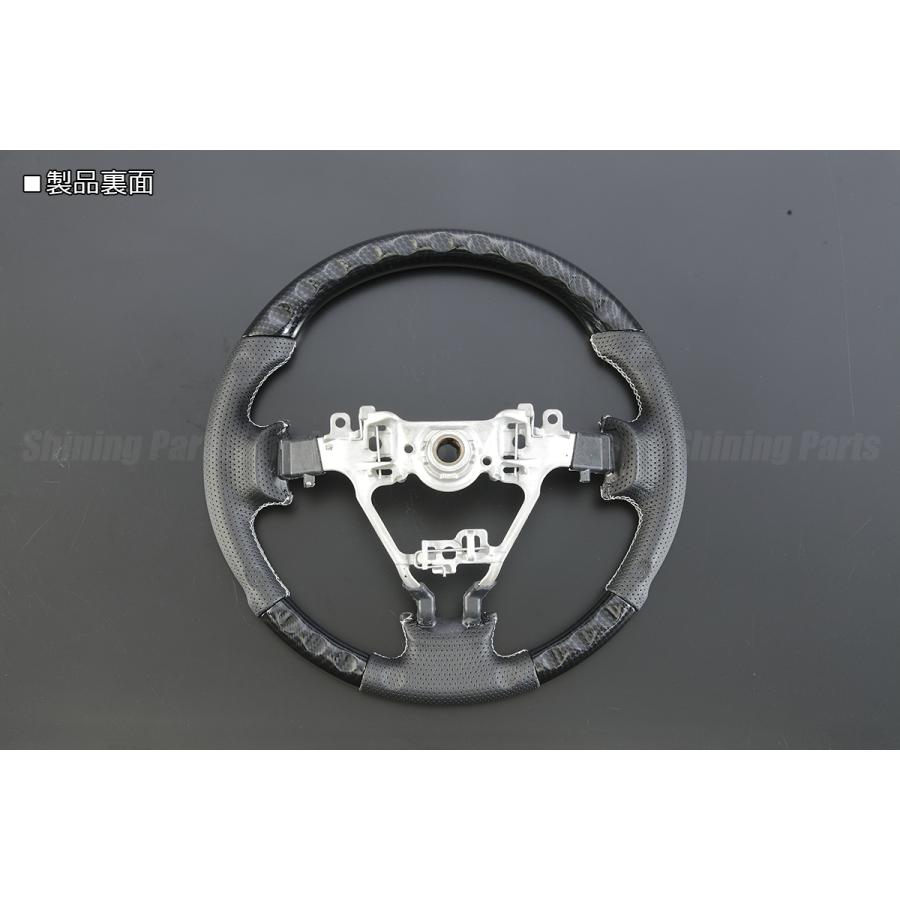 LA350S/LA360S ミライース 純正交換 コンビステアリング [カーボン調