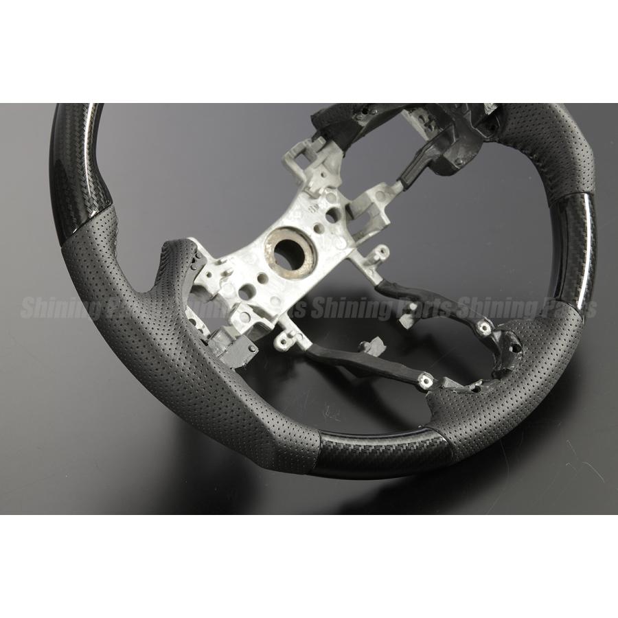 ホンダ RU 1/2/3/4 ヴェゼル 純正交換 コンビ ステアリング [カーボン