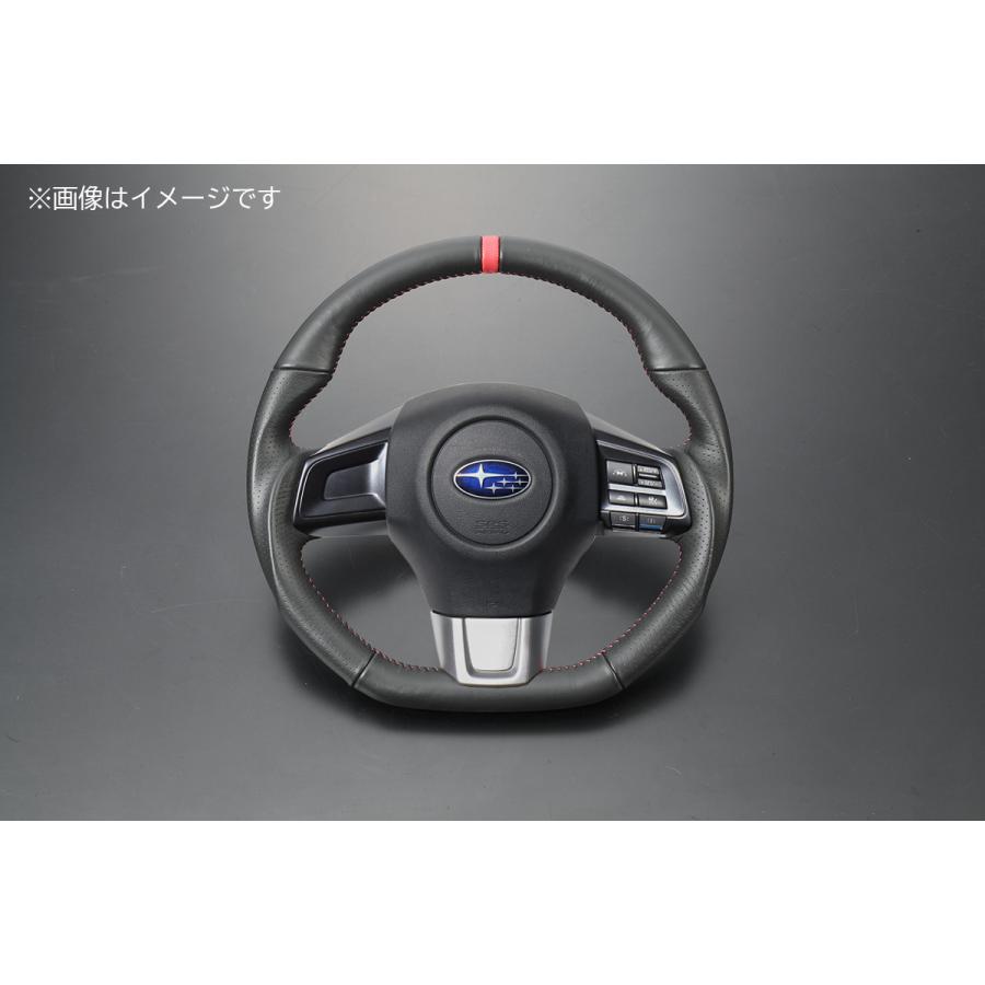 VAG/VAB WRX S4/STI オールレザーステアリング ガングリップ形状