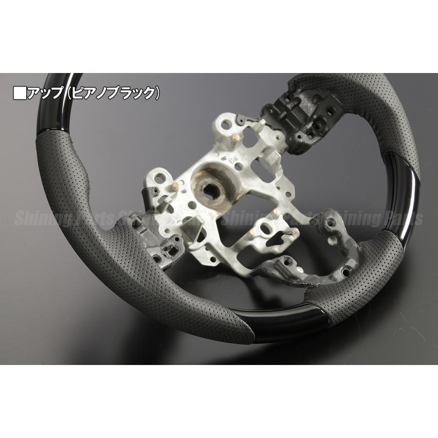 KE系 CX-5 前期/後期 純正交換 コンビ ステアリング [ピアノブラック