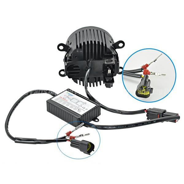 MK32S/MK42S スペーシアカスタム デイライト機能内蔵 ハイパワーLED