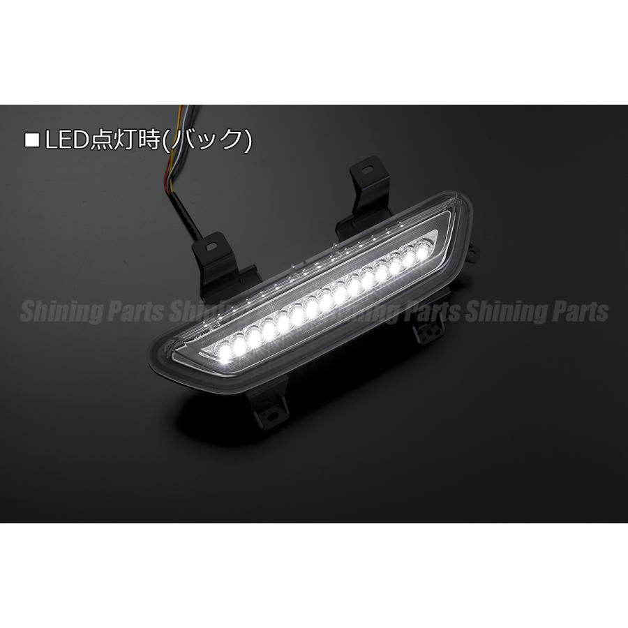 15Y〜 フォード マスタング LED バックランプ [クリアレンズ] 3機能内蔵 純正交換 検) スモール ブレーキ バック 3in1 ライトの画像