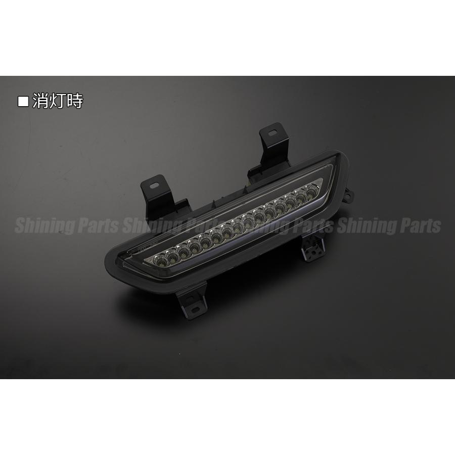 15Y〜 フォード マスタング LED バックランプ [スモークレンズ] 3機能内蔵 純正交換 検) スモール ブレーキ バック 3in1 ライト
