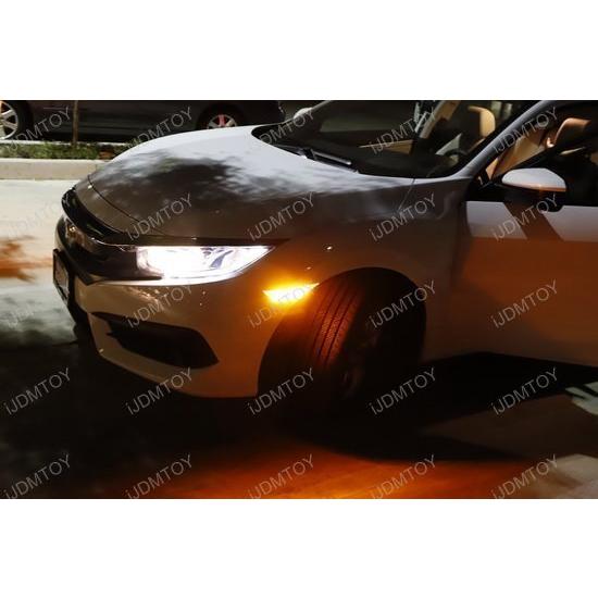 90LED FC/FK シビック クリスタル LED サイドマーカー [アンバーレンズ