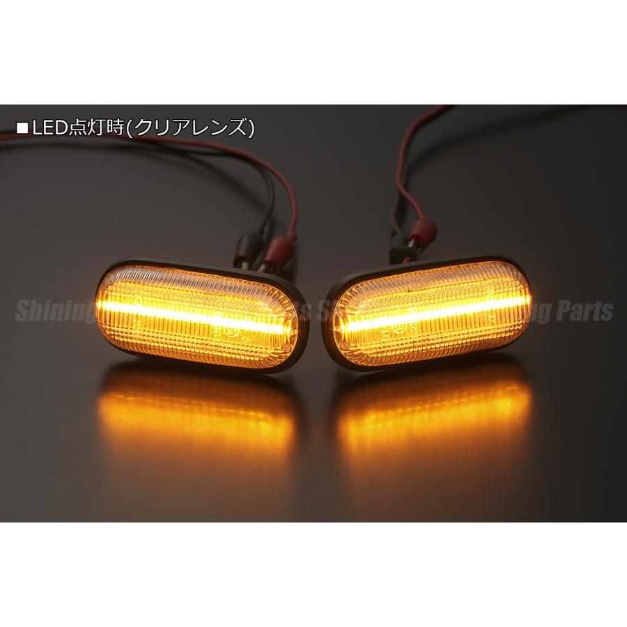 高輝度LED採用] AP1/AP2 S2000 LED サイドマーカー [クリアレンズ