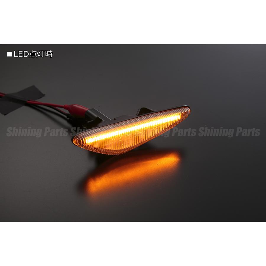 高輝度LED採用] SE3P RX-8 後期 LED サイドマーカー [クリアレンズ