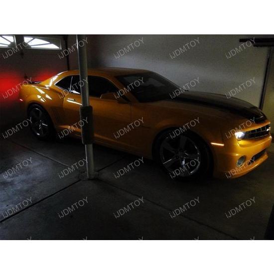 10〜15Y シボレー カマロ LED サイドマーカー 前後SET [クリアレンズ