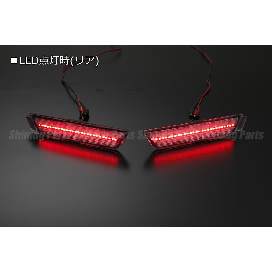 10〜15Y シボレー カマロ LED サイドマーカー 前後SET [クリアレンズ