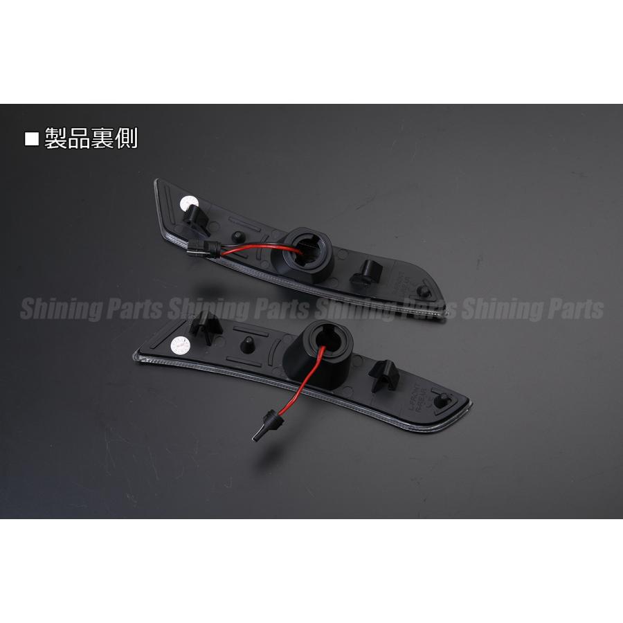 16Y〜 シボレー カマロ LED サイドマーカー 前後SET [クリアレンズ