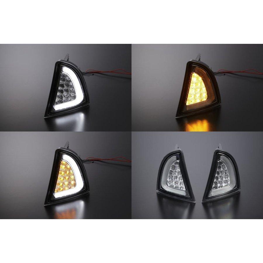 流れるウインカー] NHP10 アクア 前期用 LED フロントウインカー