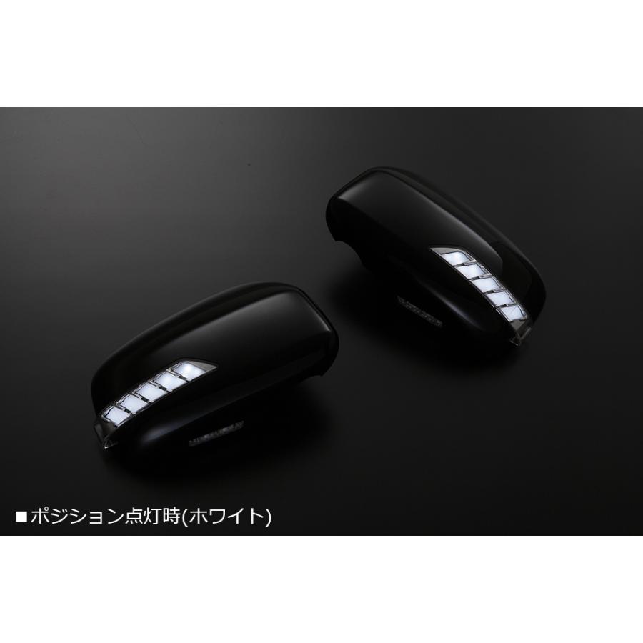 流星Ver.] L175S/L185S ムーヴ カスタム LEDウインカーミラー [X06 
