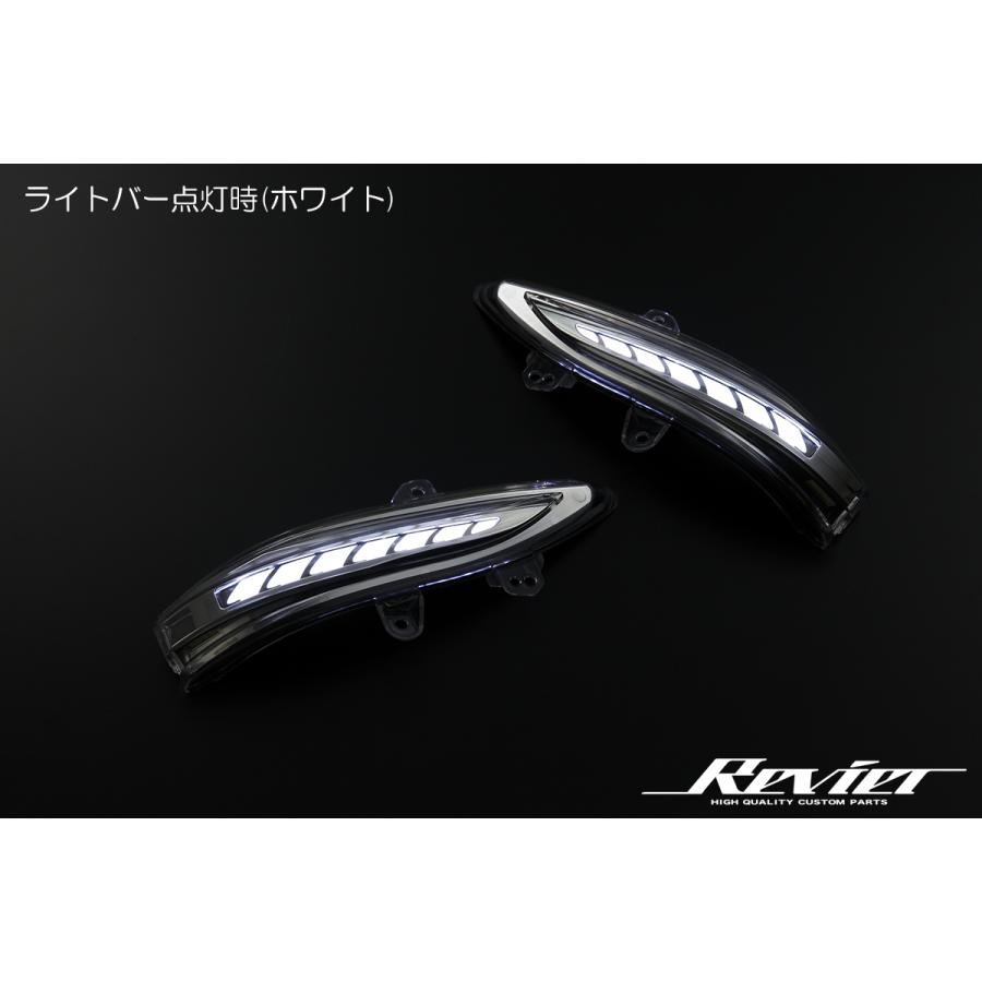 オープニングライト付き] GWS214 マジェスタ LEDウインカーミラー