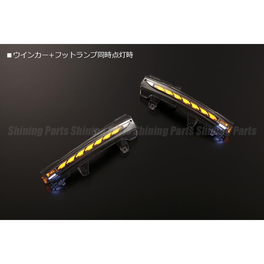 リーフZE1 LEDシーケンシャルウインカーミラーKIT（クリア/ブルー） リーフZE1 LEDシーケンシャルウインカーミラーKIT（クリア
