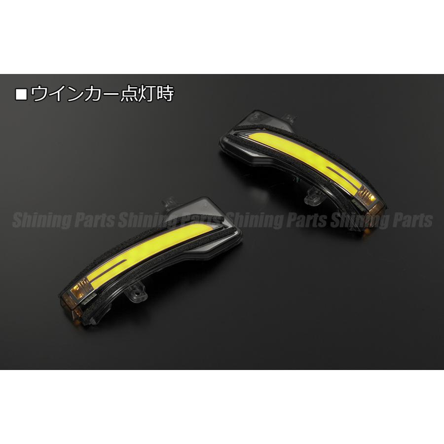 流れるウインカー] GT3/GT7/GTE XV LED ウインカー ミラー レンズKIT