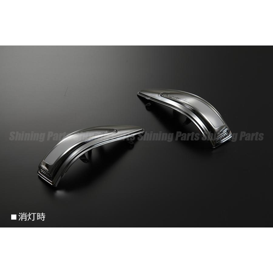 Revier 流星バージョン LEDウインカーミラーレンズキット 流星バージョン Revier タイプLSウインカーミラー用 LEDウインカー