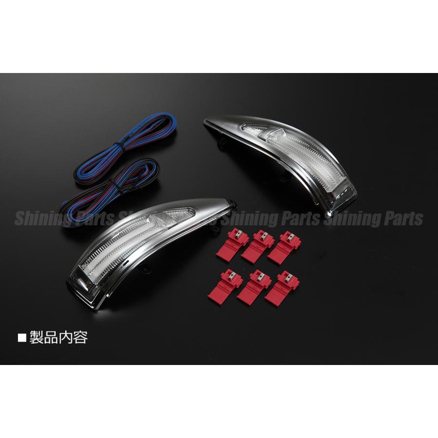 Revier Type LS LEDウインカーミラー専用 [補修レンズキット] 左右