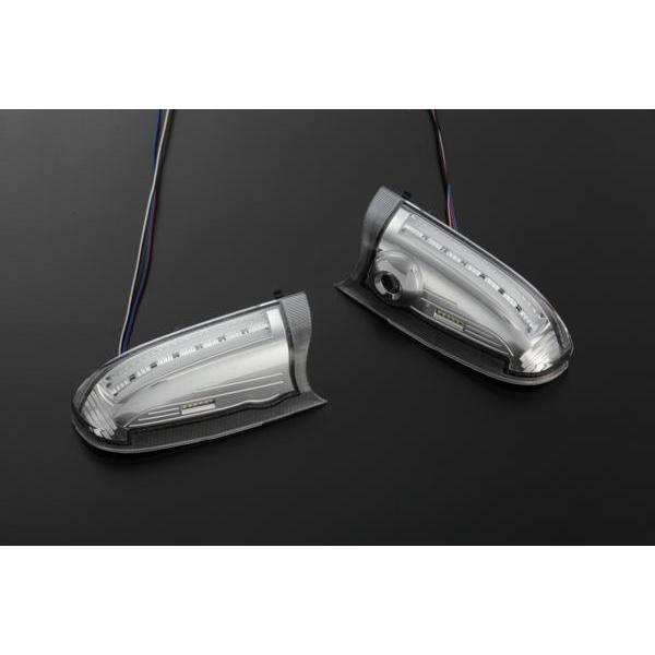 新型 2019年2月〜 デリカ D:5 LEDウィンカーミラーレンズ [クリア