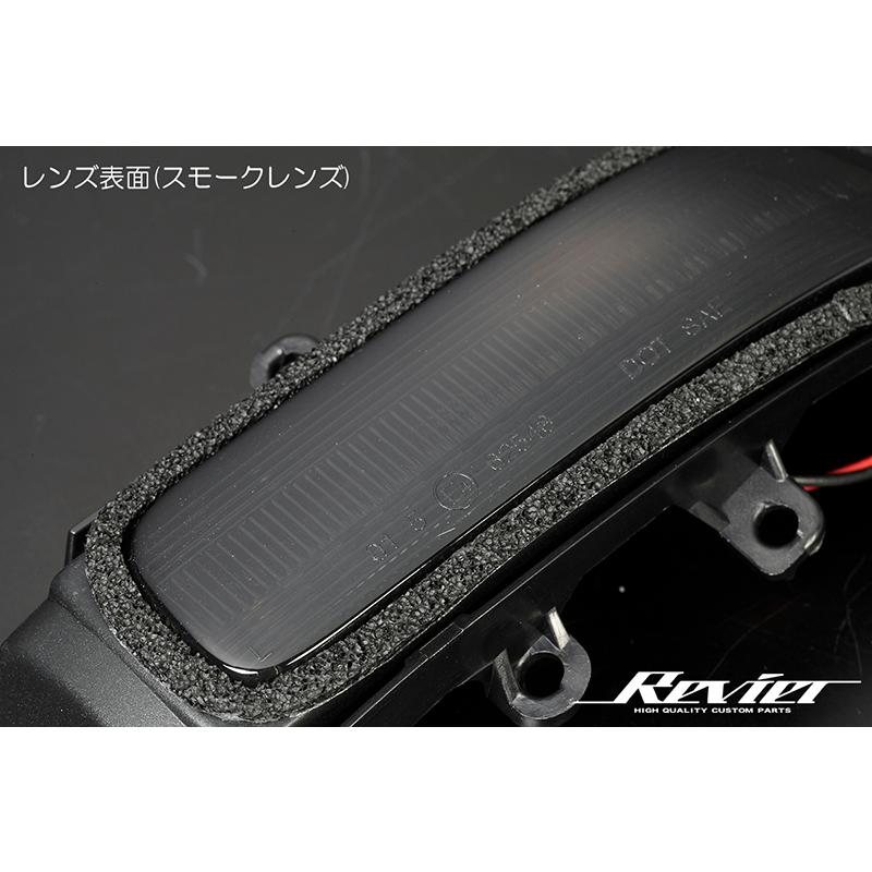 流星バージョンSS] LEDウィンカーミラーレンズKIT スモーク J200