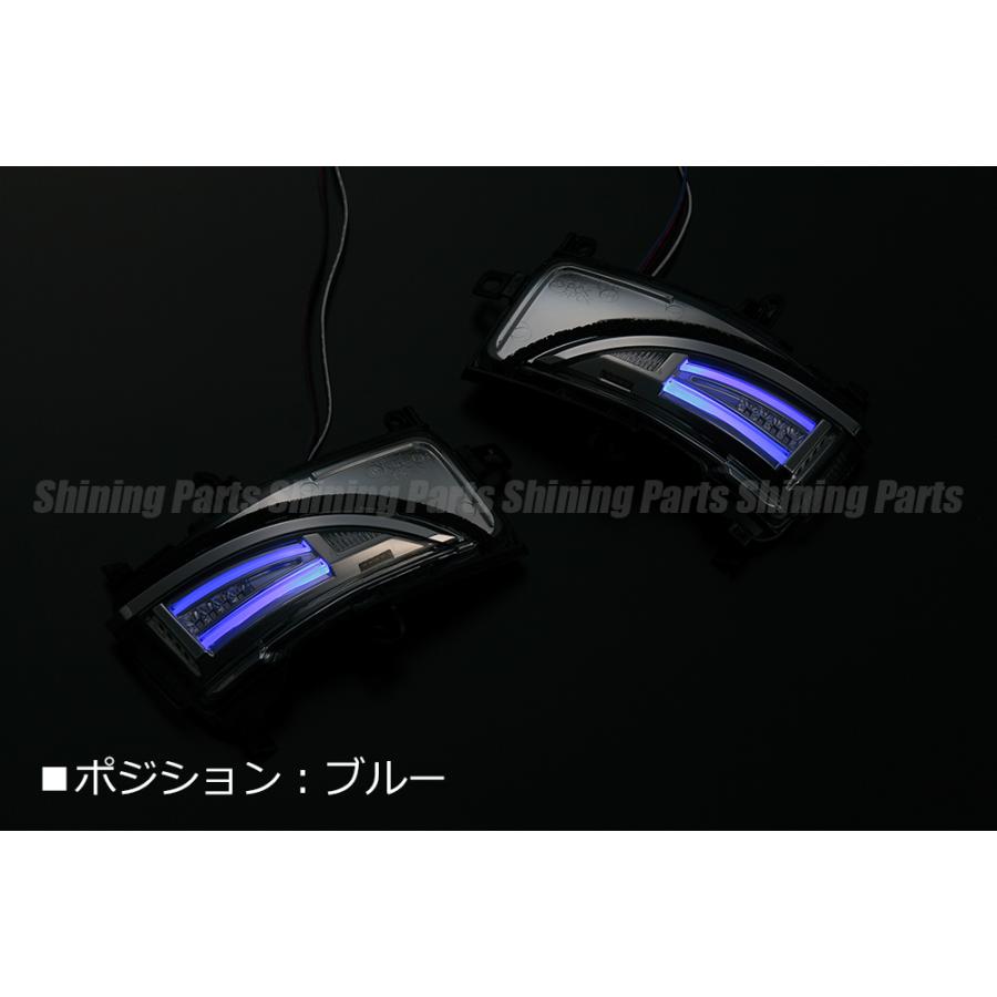 E52 エルグランド LEDドアミラーウィンカーレンズ