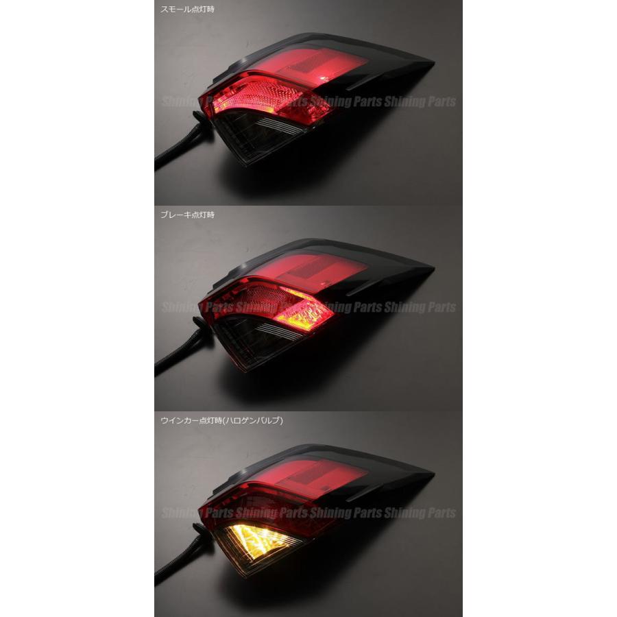 50系 RAV4 US仕様 LED テールランプ アウター 左右セット USマーカー内蔵 USDM 北米仕様 OEMの画像