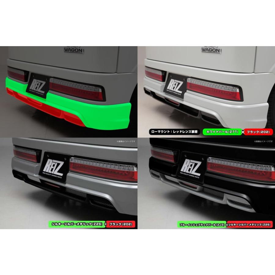 エブリイワゴン 塗り分け塗装済み SUZUKI DA17W リアバンパー エブリイワゴン 塗り分け塗装済み SUZUKI DA17W リアバンパー