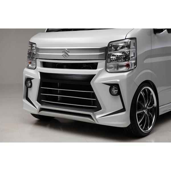 エブリイワゴン DA17W フロントバンパースポイラー 未塗装 エブリイワゴン DA17W フロントバンパースポイラー 未塗装