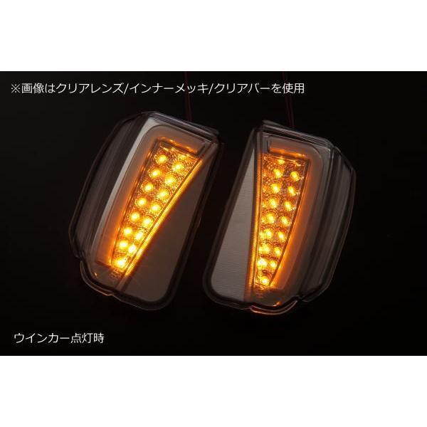 プリウス 30系後期 プリウスPHV Ver.3 スモークレンズ クリアバー