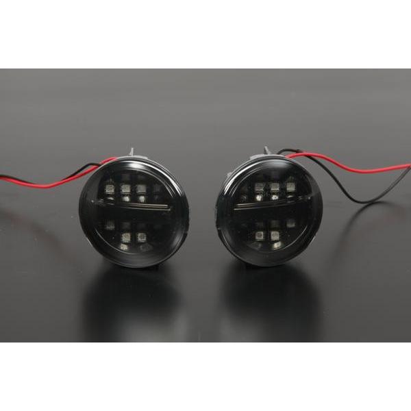 ZVW30 NHP10G’ｓ専用フロントLEDウィンカー 2個セット ブラック プリウス NHP10アクアG's 30プリウスG's LEDフロントウインカー