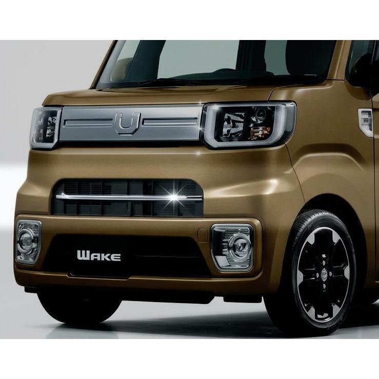 ウェイク SA無し車用 LA700S LA710S 前期 鏡面フロントバンパー グリル
