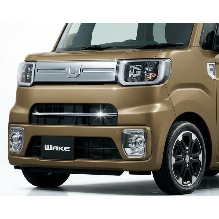 ウェイク SA無し車用 LA700S LA710S 前期 鏡面フロントバンパー グリル