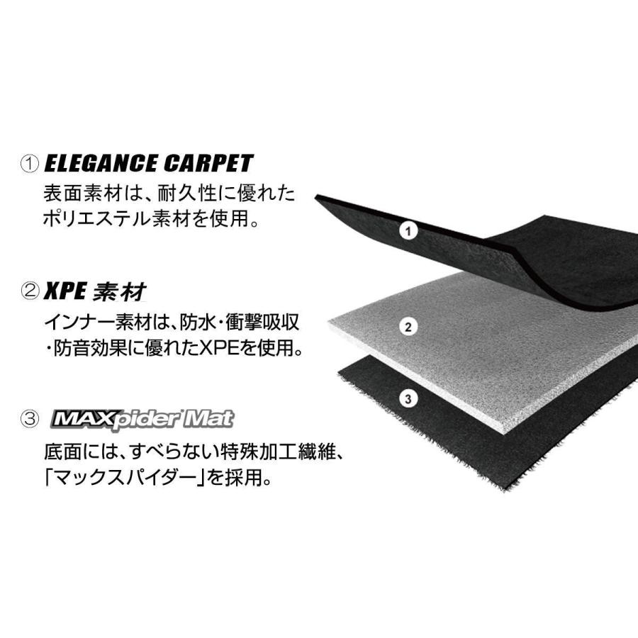 ハイゼット フロアマット AT車/CVT車用 カーペット 前期後期 S500P 