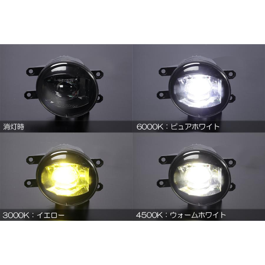 マークX フォグランプ マルチカラーチェンジ LED 左右セット マークX