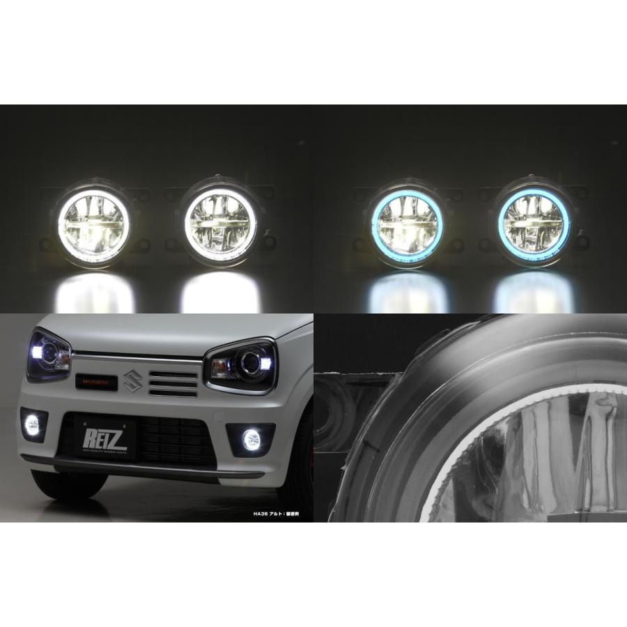 ワゴンR フォグランプ Ver.2 LEDハイパワーフォグ LEDイカリング付き
