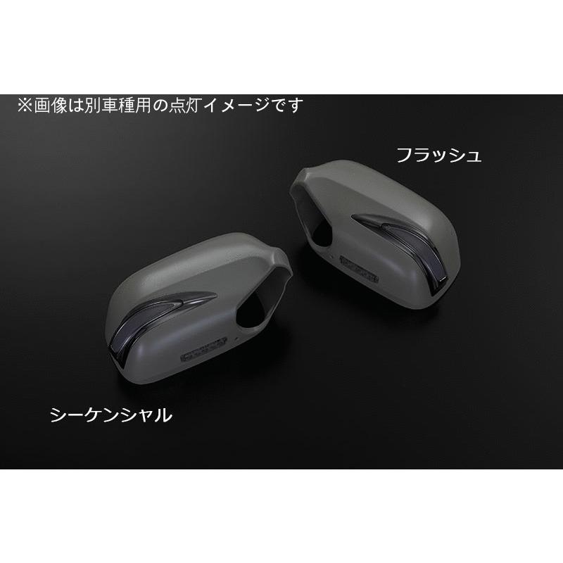 TypeLS 流星Ver 塗装済み Y33シーマ セドリック グロリア LEDウインカーミラー ポジション＆フットランプ付 純正交換タイプ｜shiningparts｜04