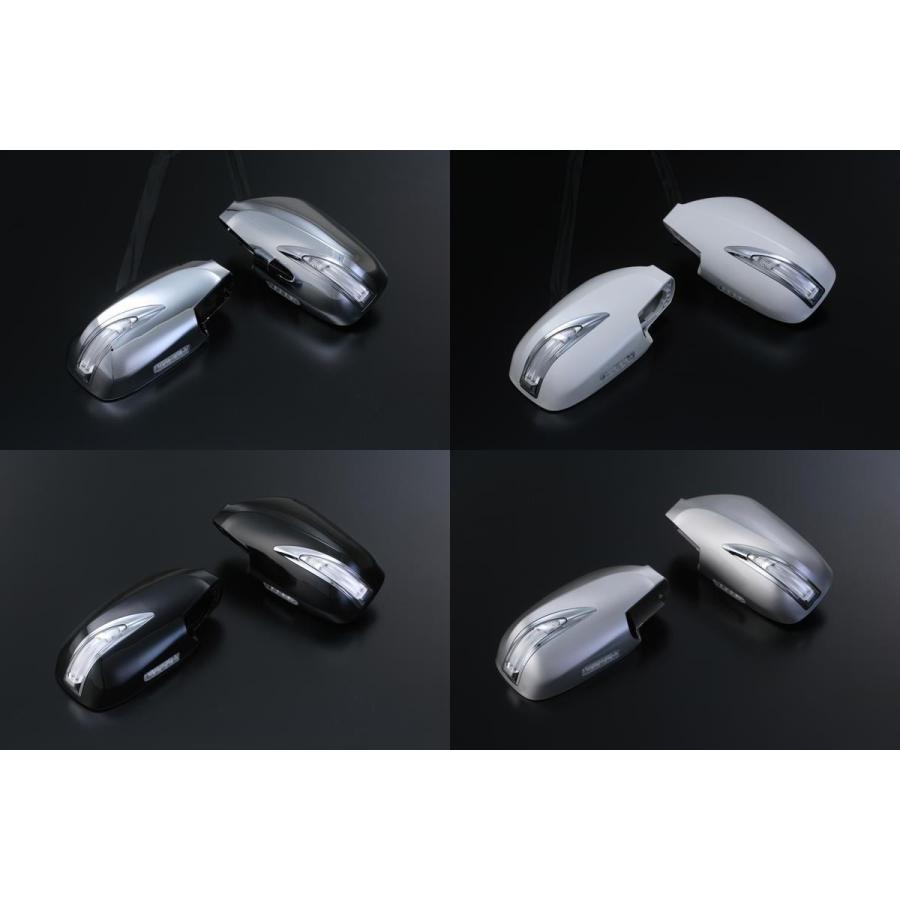 シーマ ミラー カバー交換式 在庫処分 LEDウインカーミラー フット