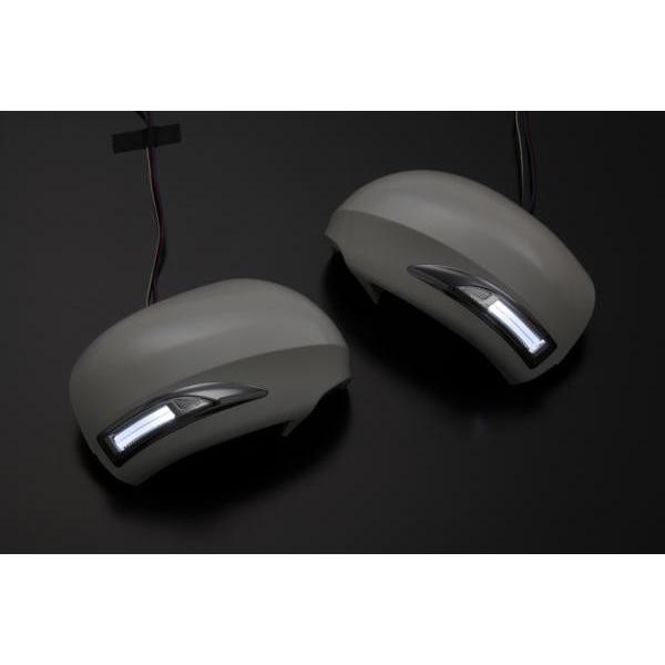 TypeLS 塗装済 200系クラウン GRS200 201 204 GWS204 LEDウインカードアミラー ウェルカムランプ付 純正交換式｜shiningparts｜02