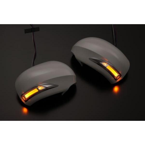 クラウン ミラー カバー交換式 在庫処分 LEDウインカーミラー フット