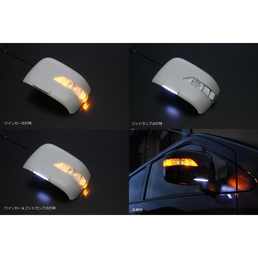 ハスラー 未塗装 パレット パレットSW MK21S LEDウインカードアミラー