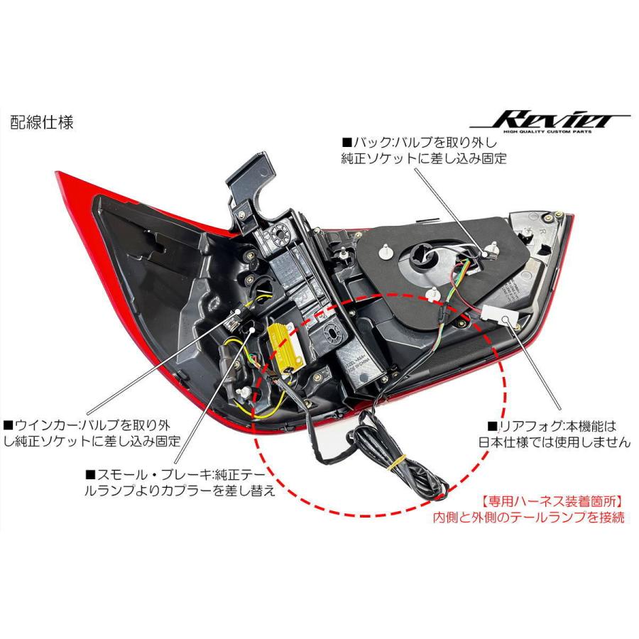 フィット GR系 LEDテールランプ 左右セット Fit GR1 GR2 GR3 GR4 フィット GR系 LEDテールランプ 左右セット Fit GR1 GR2 GR3 GR4