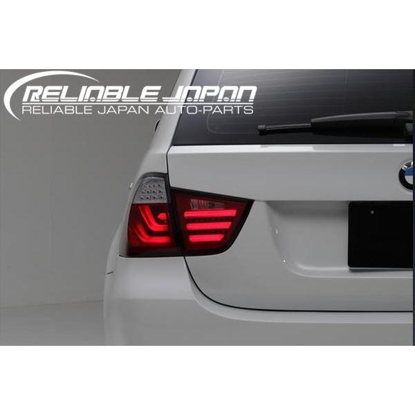 在庫処分 BMW 3シリーズ E91 後期 LCI ステーションワゴン LEDテールランプ テールライト E91ツーリングLCI ツーリングワゴン 320i 325i 335i E91LCI