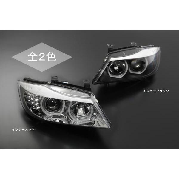 EVOLUTION F BMW E91前期 E90前期 3シリーズ 3Dエンジェルアイヘッド