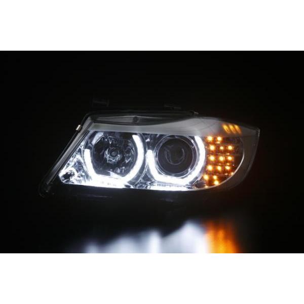 EVOLUTION F BMW E91前期 E90前期 3シリーズ 3Dエンジェルアイヘッド