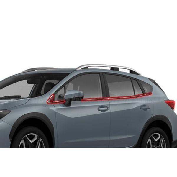 スバル XV SUBARU GT系XV GT3 GT7 ウインドーモール ステンレス製 鏡面